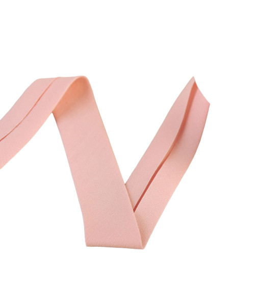 Reel bias organic fabric gots 25m fuchsia 20mm