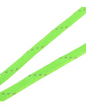 Bobine tresse réfléchissante 25m vert fluo 