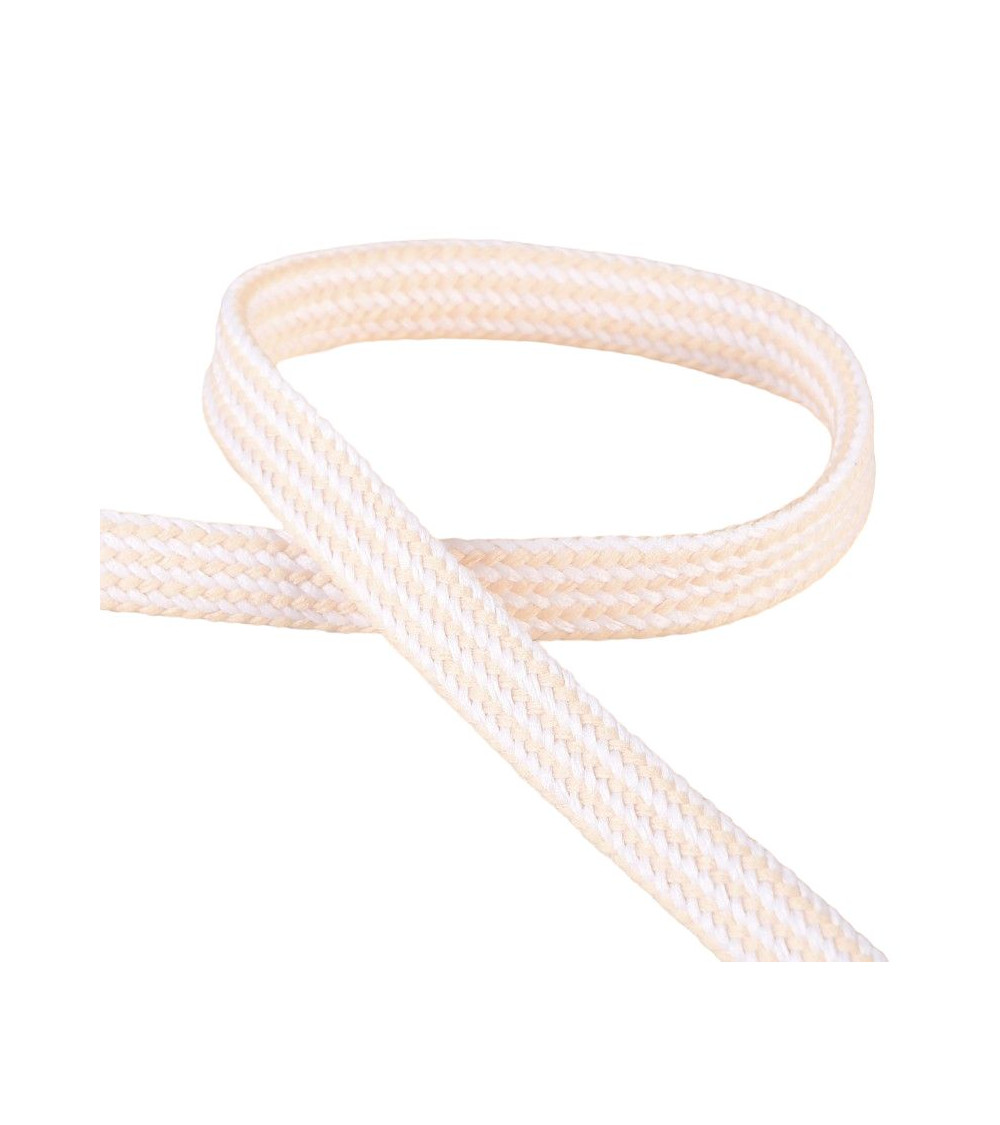 25m beige mottled braid spool