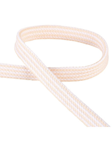 25m beige mottled braid spool