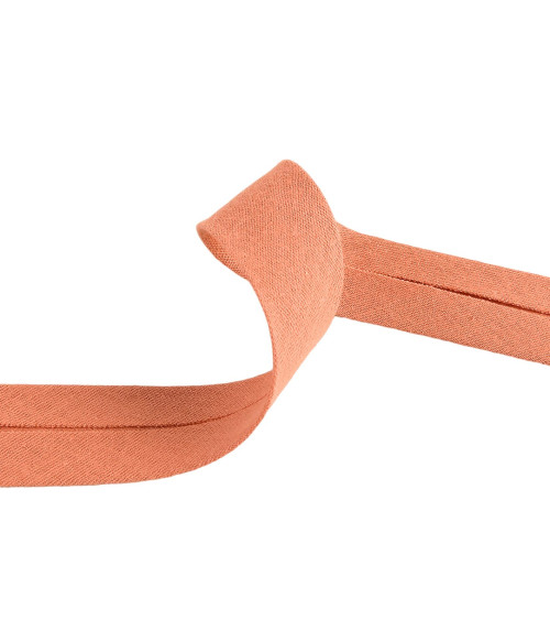 20m spool double gauze bias Old Pink 27mm