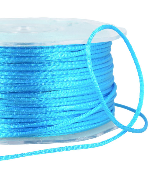 Bobine 100m queue de rat 2mm Turquoise