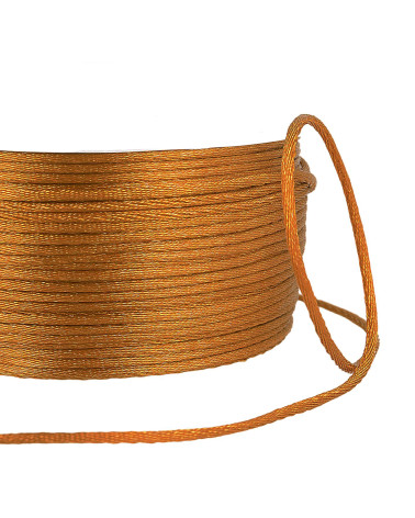 100 m Spule Rattenschwanz, 2 mm, Senfgelb
