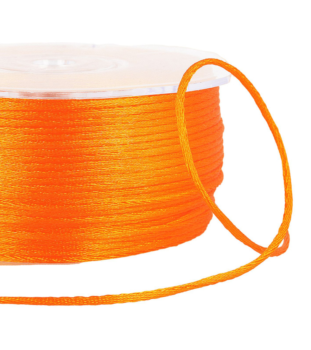 100m reel of rat tail 2mm Orange