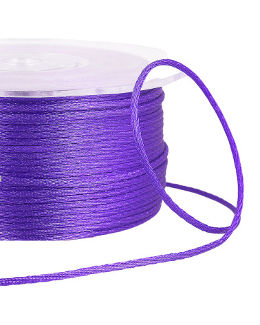 100m spool of rat tail 2mm purple