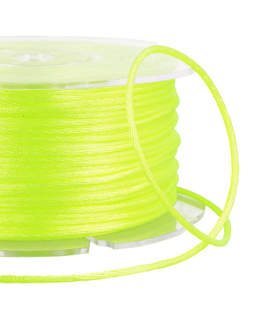 100m reel of rat tail 2mm yellow