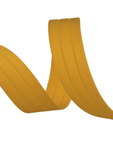 10m spool of grosgrain strap Mustard 30mm