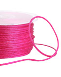 Cordon queue de rat 2mm fuchsia au mètre