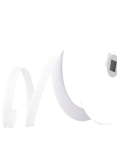 2 mm weiße Dochtpaspel pro Meter
