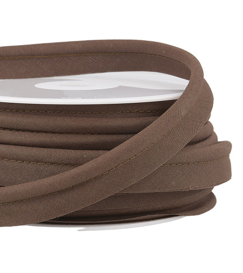 15m spool of dark brown piping wick 5mm