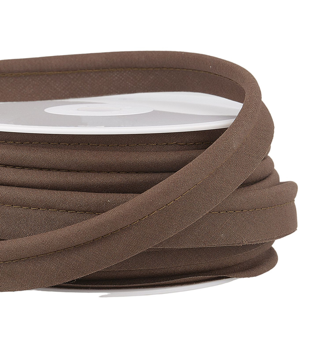 15m spool of dark brown piping wick 5mm