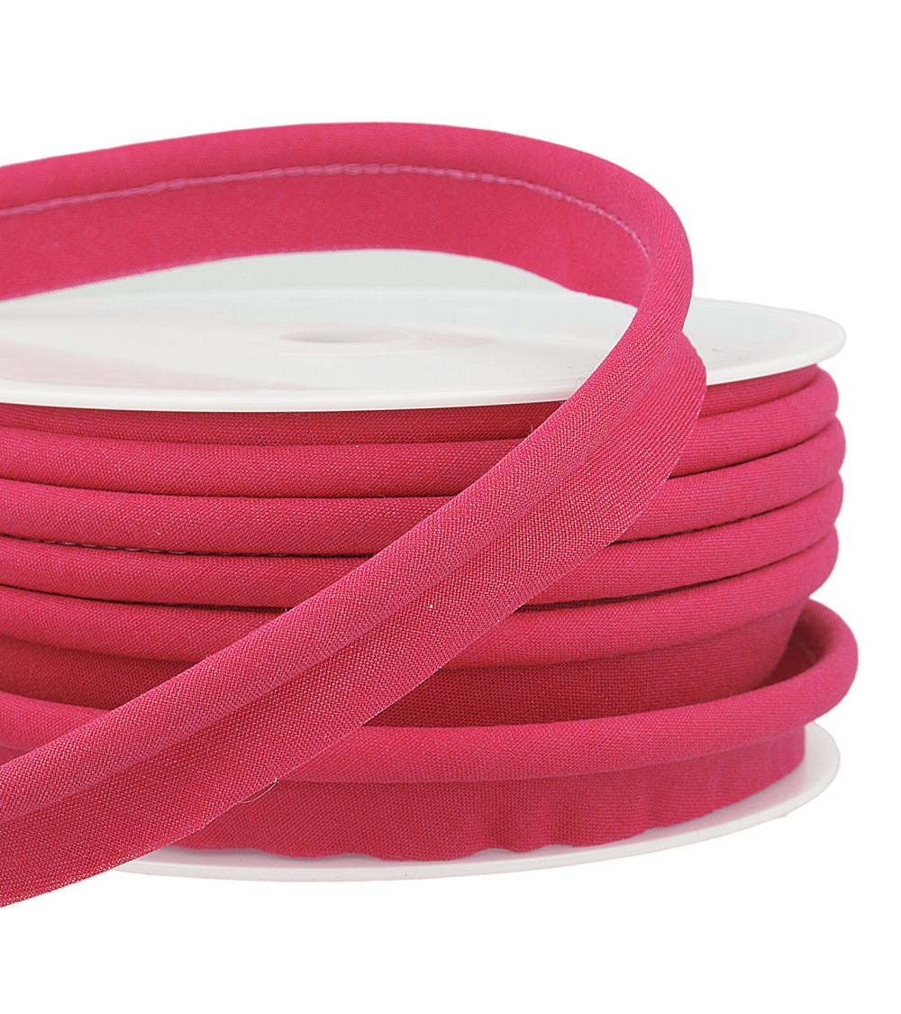 15m reel with Raspberry wick piping 5mm