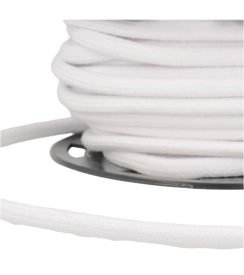 30m spool White cotton cord 4mm