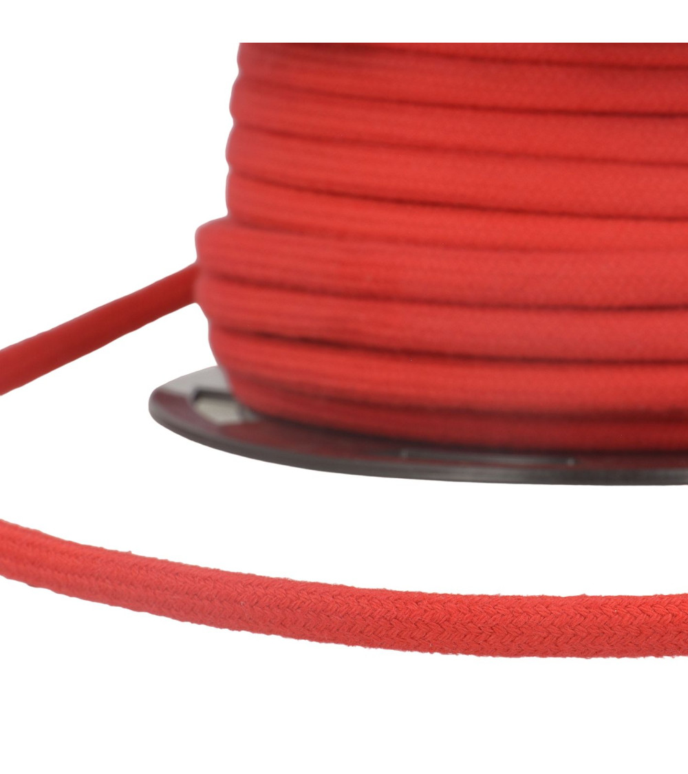 30m spool Red cotton cord 4mm