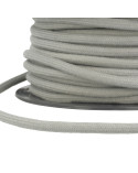 Bobine 30m Cordon coton gris clair 4mm