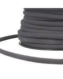 Bobine 30m Cordon coton gris foncé 4mm