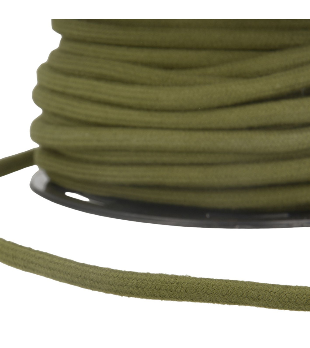 30m spool Khaki cotton cord 4mm