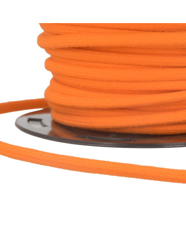 30m spool of orange cotton cord 4mm
