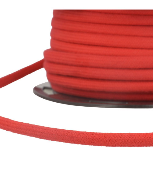 20m spool Red cotton cord 8mm