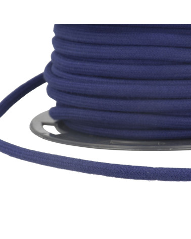 20m spool 8mm navy blue cotton cord