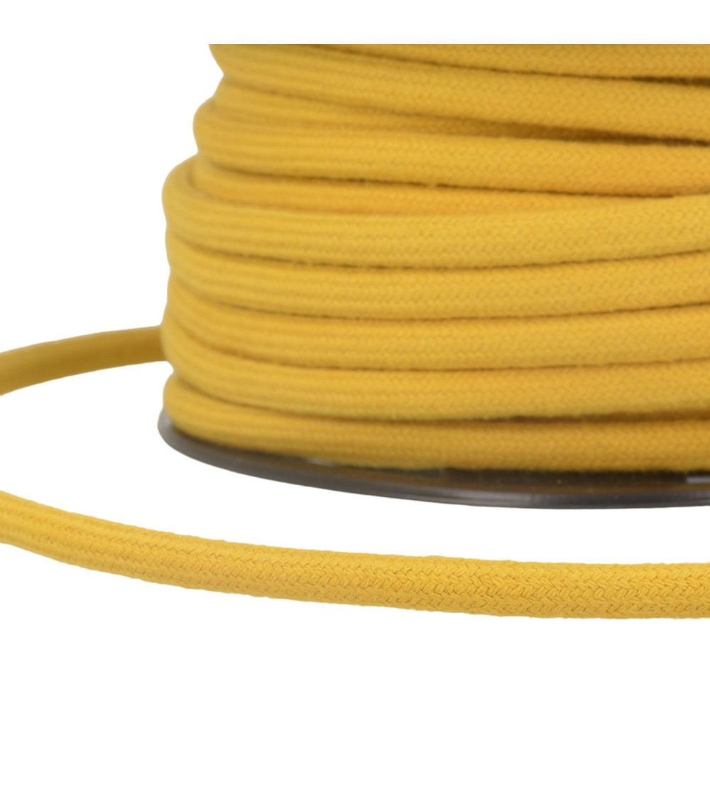 20m spool 8mm mustard cotton cord