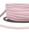 Bobine 20m Cordon coton rose 8mm