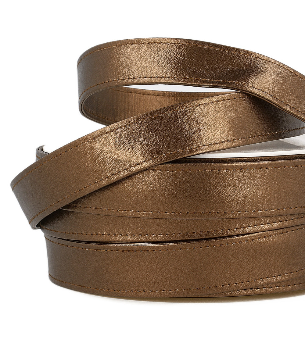 10m reel Rust imitation leather strap 25mm