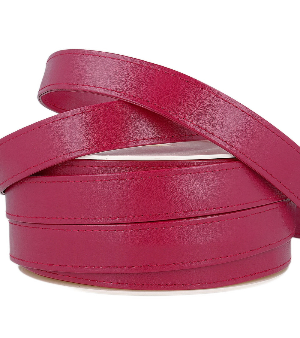 10m reel Purple imitation leather strap 25mm