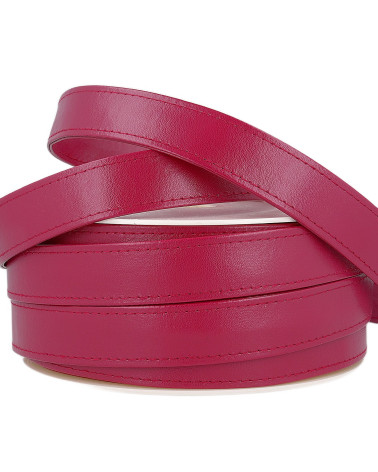 Bobine 10m Sangle simili cuir violet 25mm