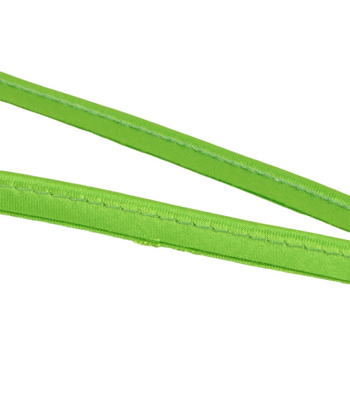 25m spool with satin piping 10mm anise green