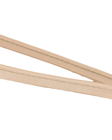 Spool 25m satin piping 10mm taupe