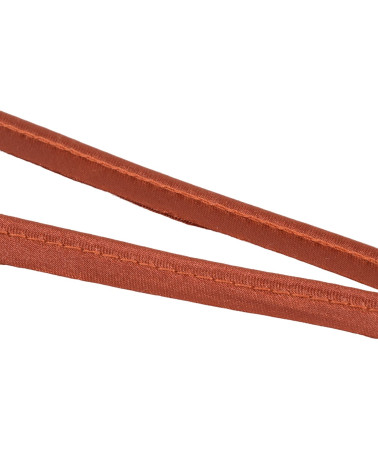 25m reel satin piping 10mm rust