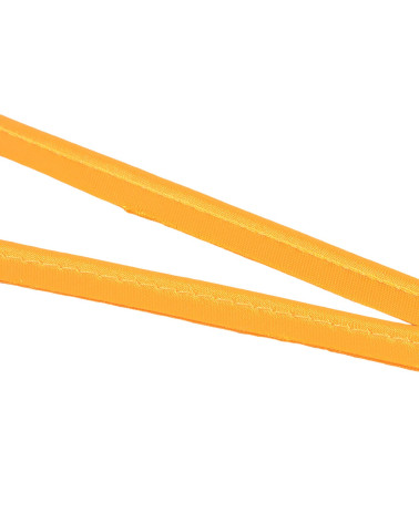 Spool 25m satin piping 10mm yellow gold