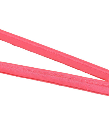 Bobina da 25 mt con bordino satinato da 10 mm fucsia