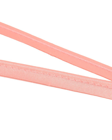 25m spool with satin piping 10mm light pink