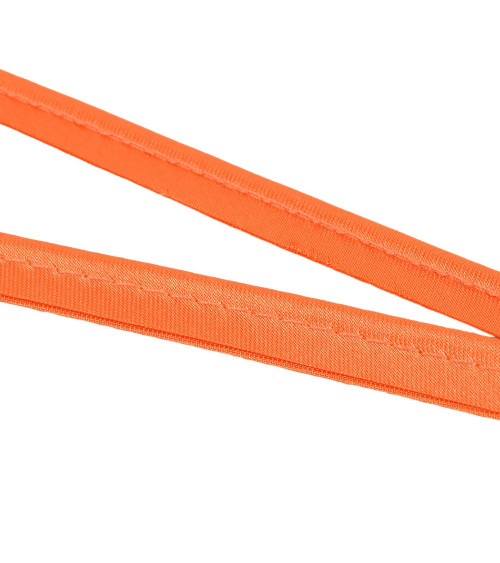 Bobine 25m passepoil satin 10mm orange