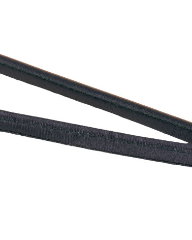 10 mm marineblaue Satinpaspel pro Meter