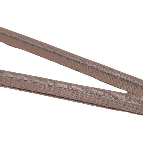 10mm medium gray satin piping per meter