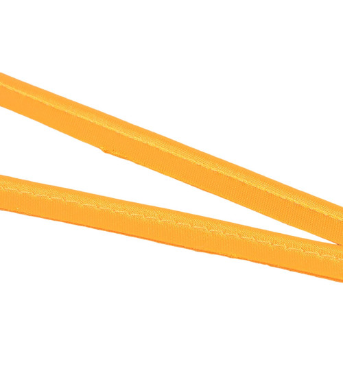 10mm gold yellow satin piping per meter