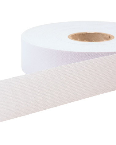 Sbieco piatto esterno bianco idrorepellente da 30 mm al metro prodotto in Francia
