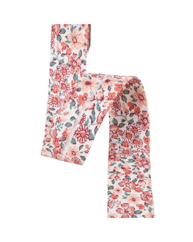 Bobina 25m bies flores tela gots old rosa 20mm