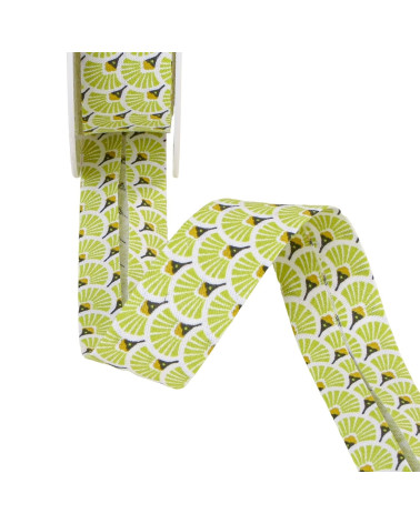 25m reel bias anise green fans 27mm