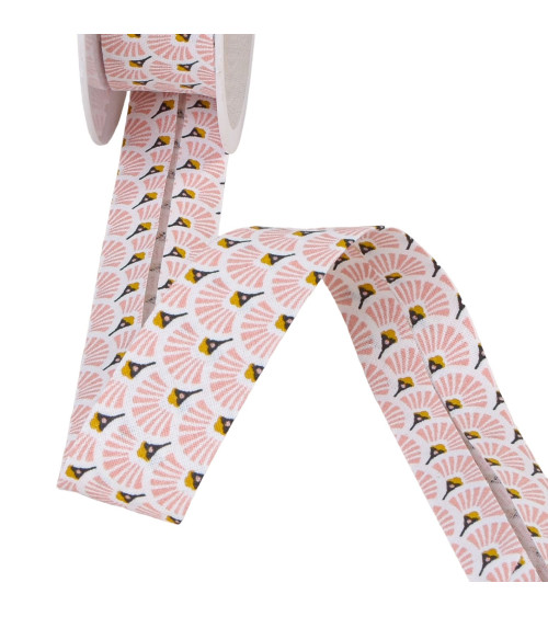 25m reel bias light pink fans 27mm