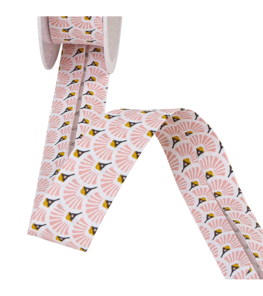 25m reel bias light pink fans 27mm