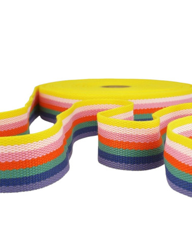 Film 20m Multicolor webbing Multicolor 50mm
