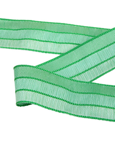 25-m-Spule, dreifarbiges Farbband, 30 mm, Dunkelgrün