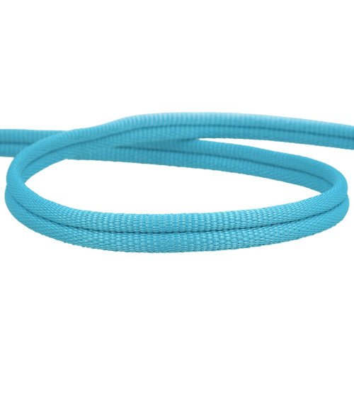 Bobine 20m double cordon Bleu turquoise 9mm