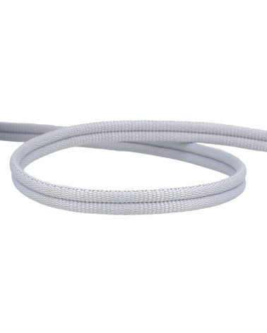 Bobine 20m double cordon Gris Clair 9mm