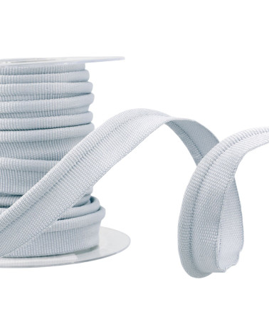 Bobine 20m passepoil Gris Clair 6mm