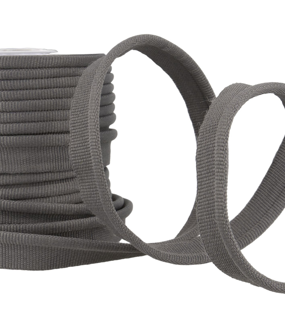 20m spool with gray black piping 6mm